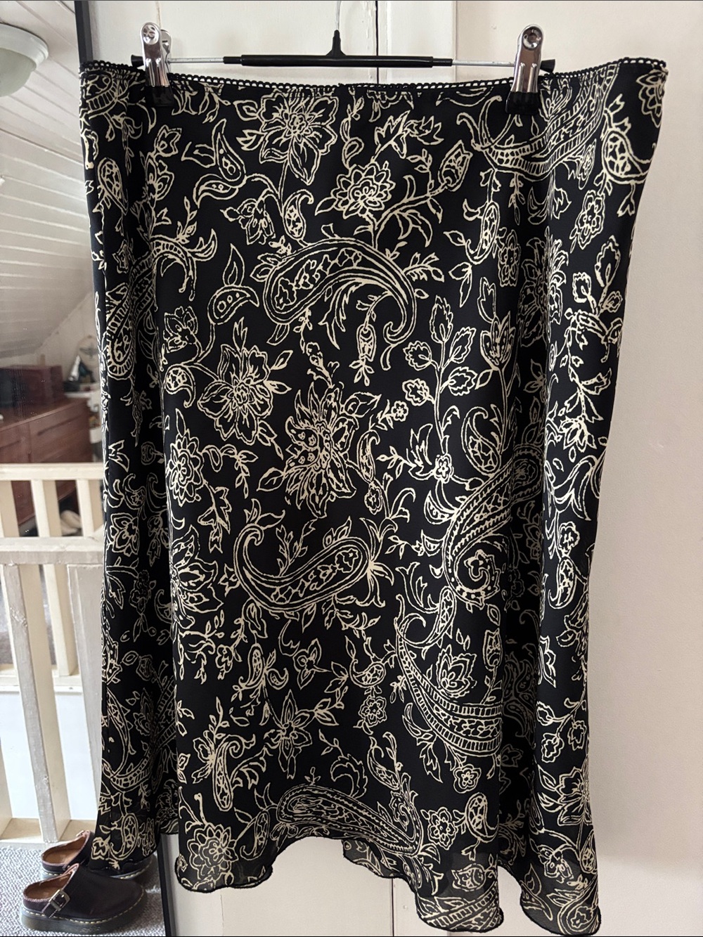 Vintage Paisley Skirt